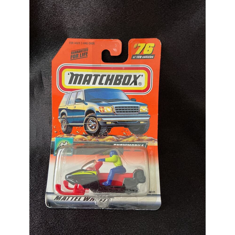 Matchbox Snowmobile #94 Mountain Cruisers Series